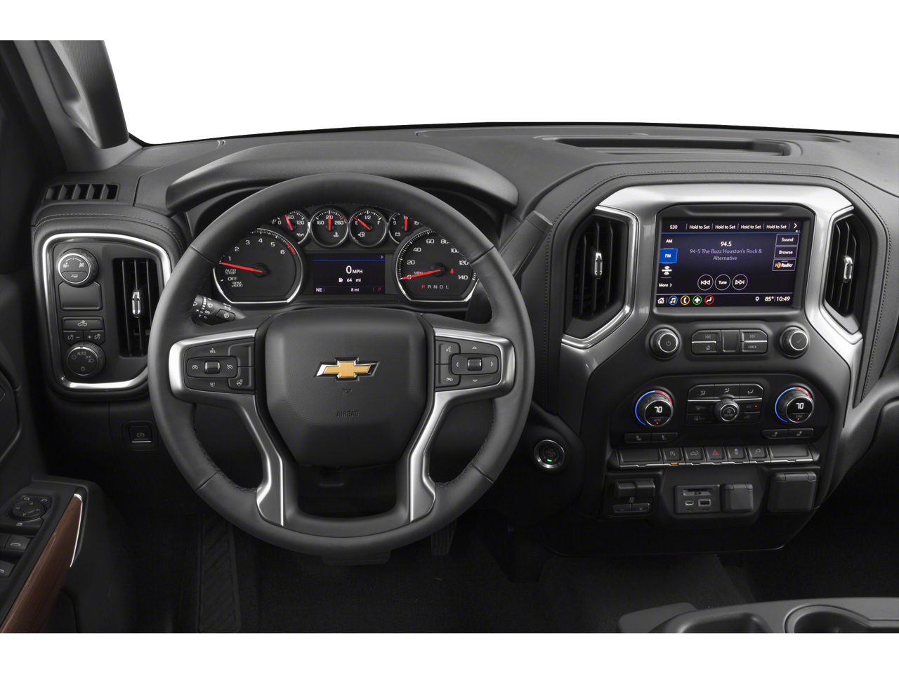 2021 Chevrolet Silverado 1500 — interior view