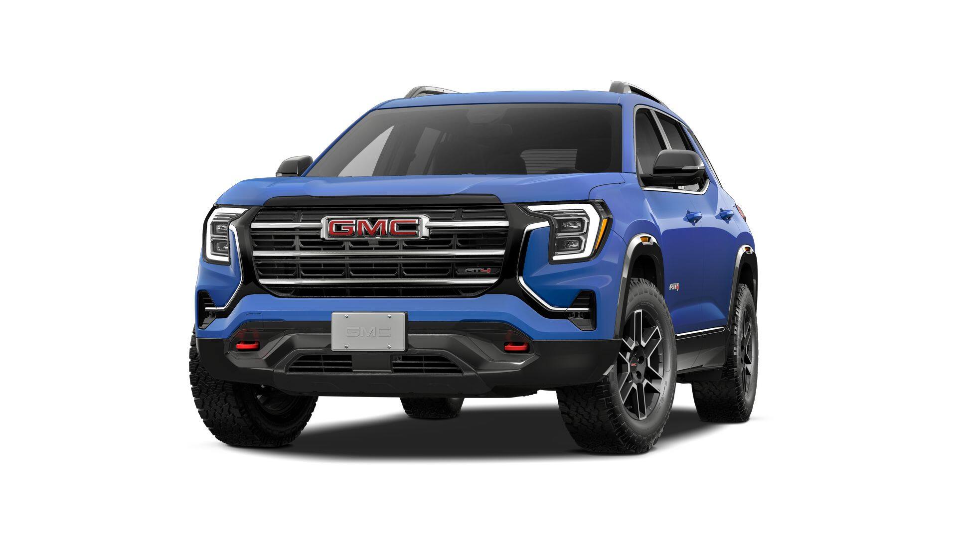 2027 GMC Terrain AWD AT4 in Rapids Metallic — front three-quarter view