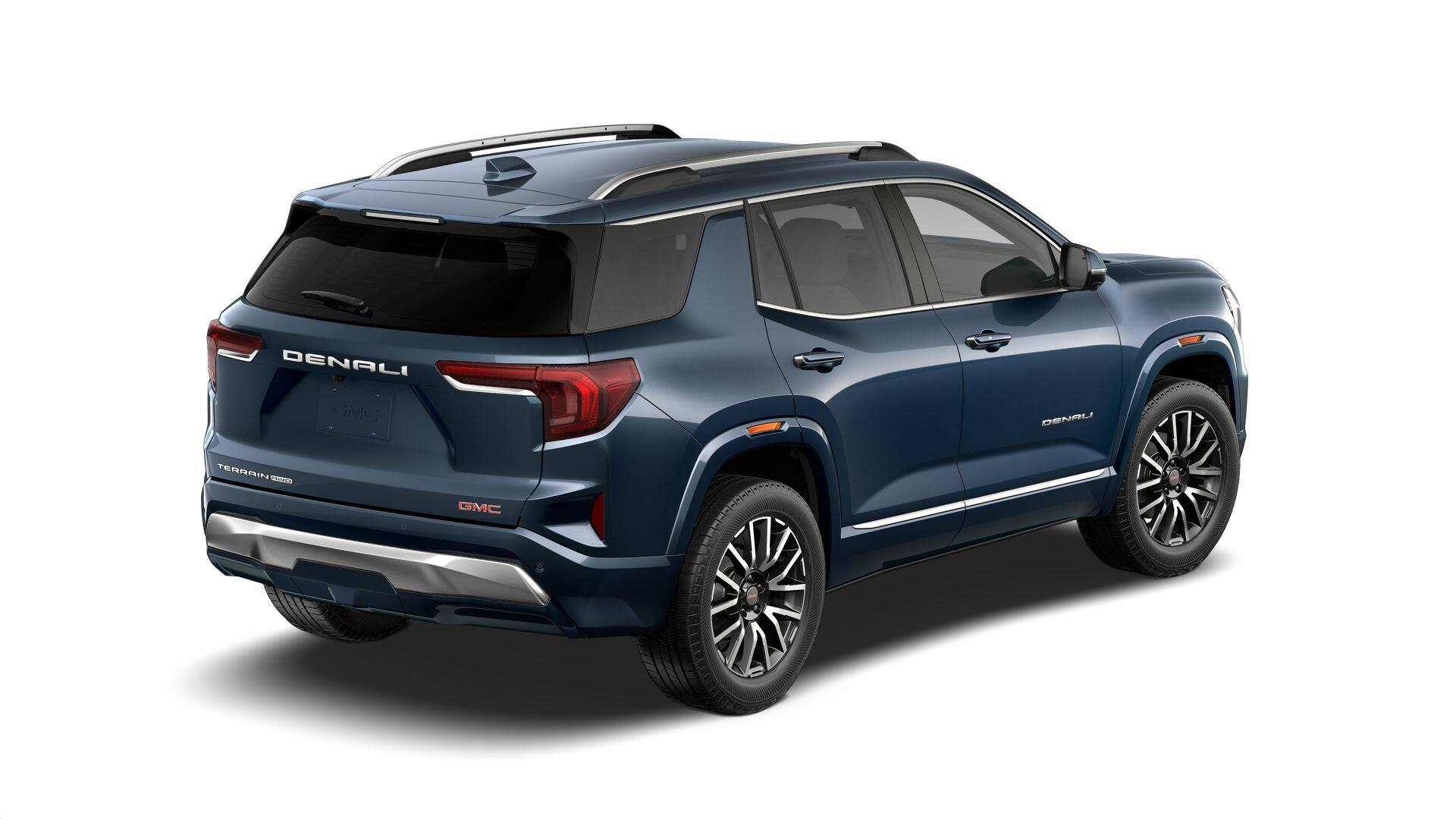 2027 GMC Terrain — rear three-quarter view